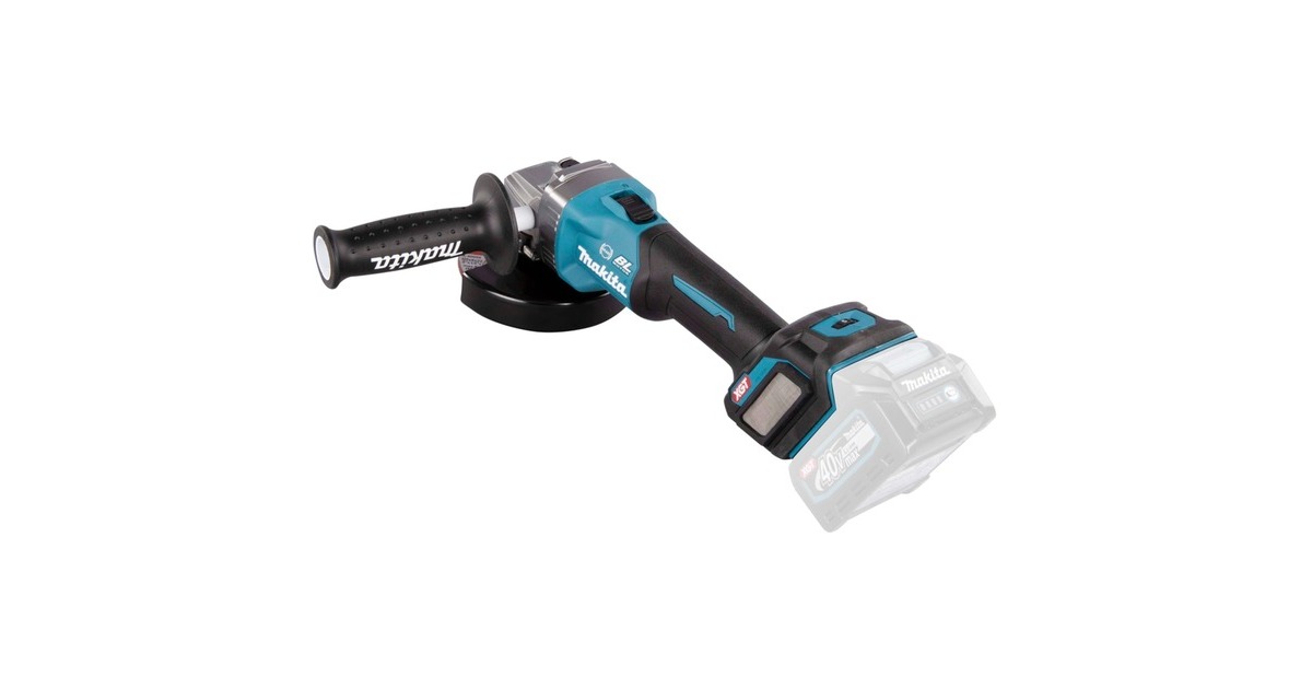 Makita Akku-Winkelschleifer GA023GZ XGT, 40Volt(blau/schwarz, ohne Akku und Ladegerät)