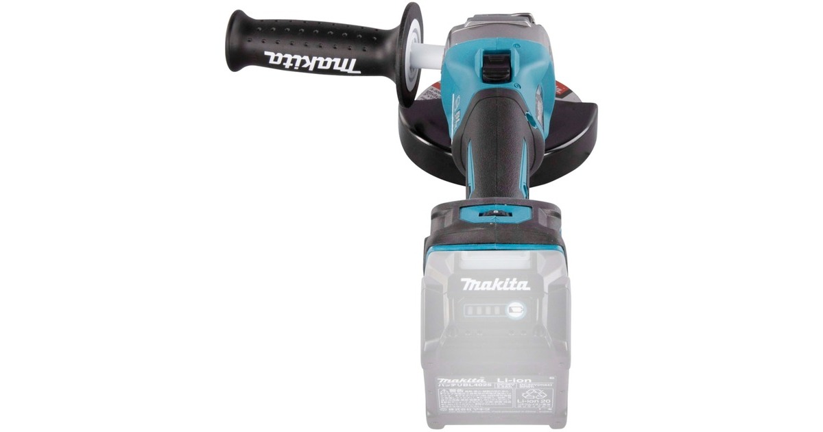 Makita Akku-Winkelschleifer GA023GZ XGT, 40Volt(blau/schwarz, ohne Akku und Ladegerät)