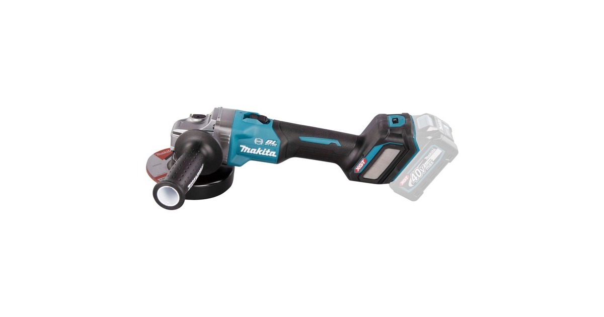 Makita Akku-Winkelschleifer GA023GZ XGT, 40Volt(blau/schwarz, ohne Akku und Ladegerät)