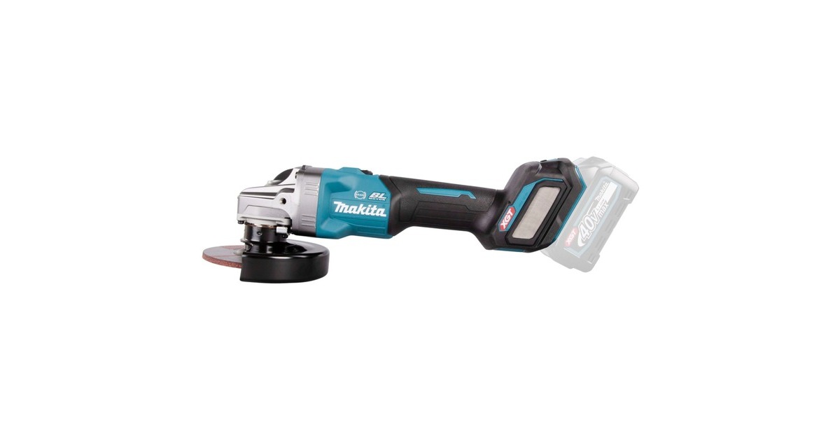 Makita Akku-Winkelschleifer GA023GZ XGT, 40Volt(blau/schwarz, ohne Akku und Ladegerät)