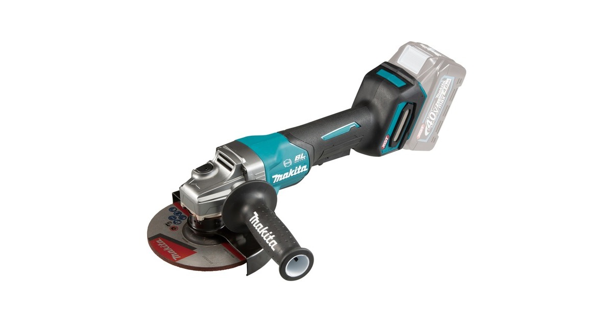 Makita Akku-Winkelschleifer GA036GZ XGT, 40Volt(blau/schwarz, ohne Akku und Ladegerät)
