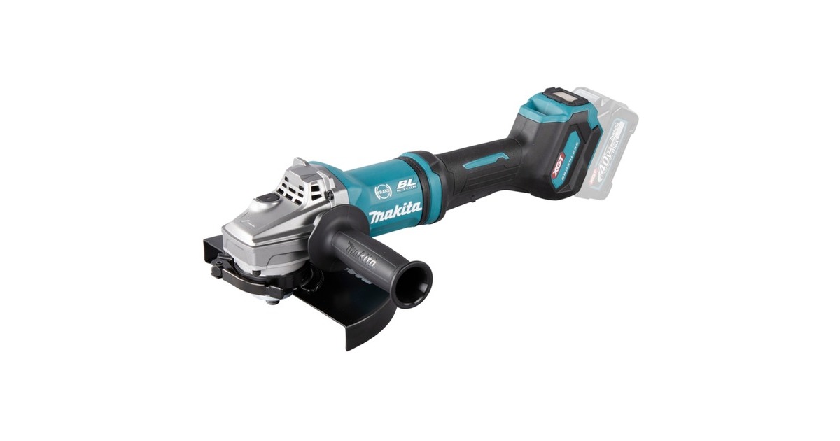Makita Akku-Winkelschleifer GA038GZ XGT, 40Volt(blau/schwarz, ohne Akku und Ladegerät)