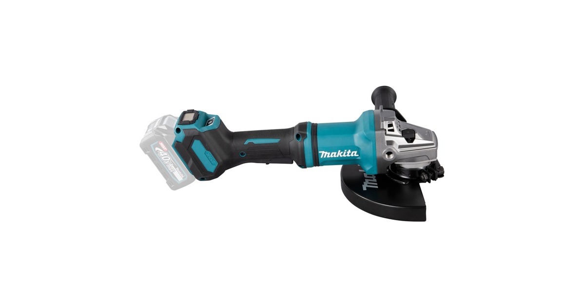 Makita Akku-Winkelschleifer GA038GZ XGT, 40Volt(blau/schwarz, ohne Akku und Ladegerät)