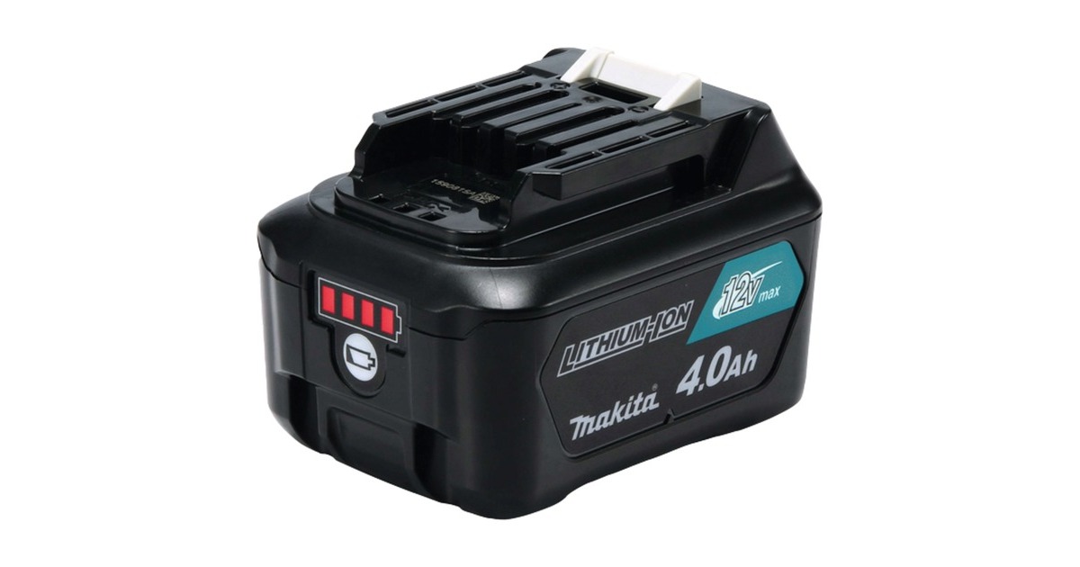 Makita BL1041B 4.0 Ah CXT, Akku(schwarz, 12 Volt)
