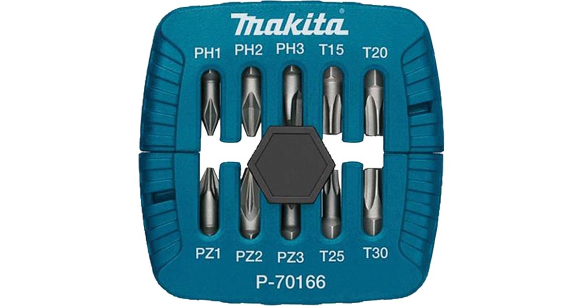 Makita Bit-Box 10 Stück PH PZ, Bit-Satz Makita Bit-Box 10 Stück PH PZ, Bit-Satz