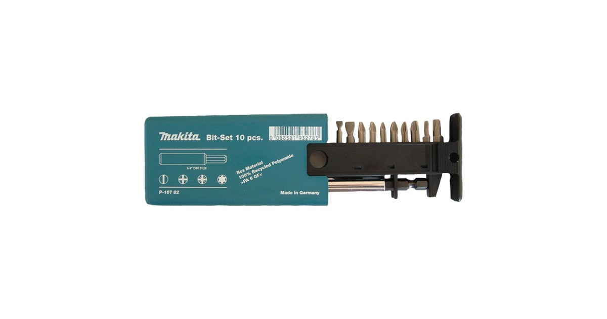 Makita Bit-Box P-16782, Bit-Satz(blau/schwarz) Makita Bit-Box P-16782, Bit-Satz(blau/schwarz)