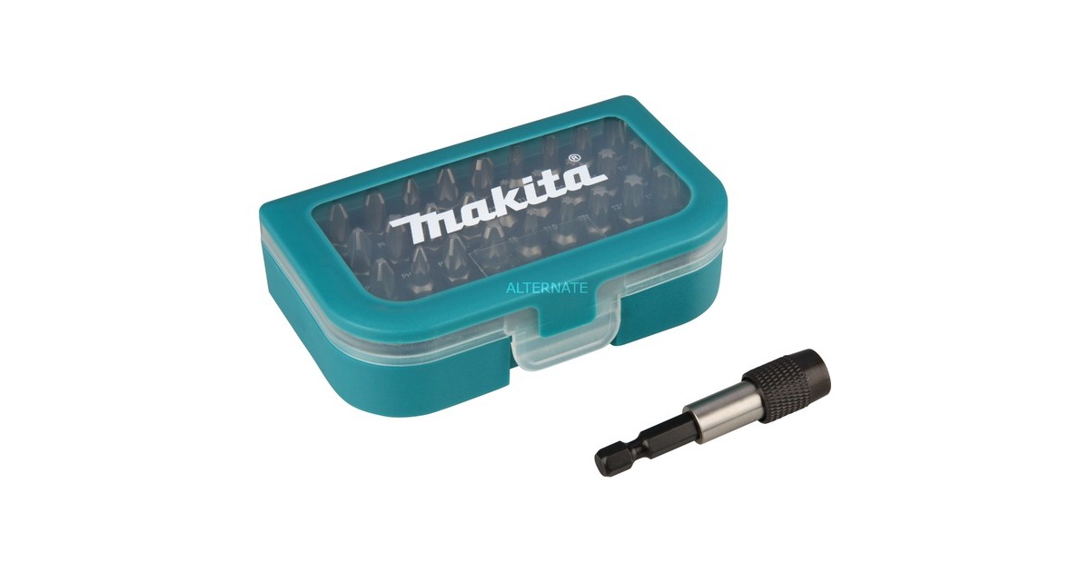 Makita Bit-Satz 31-teilig(blau, 1/4")