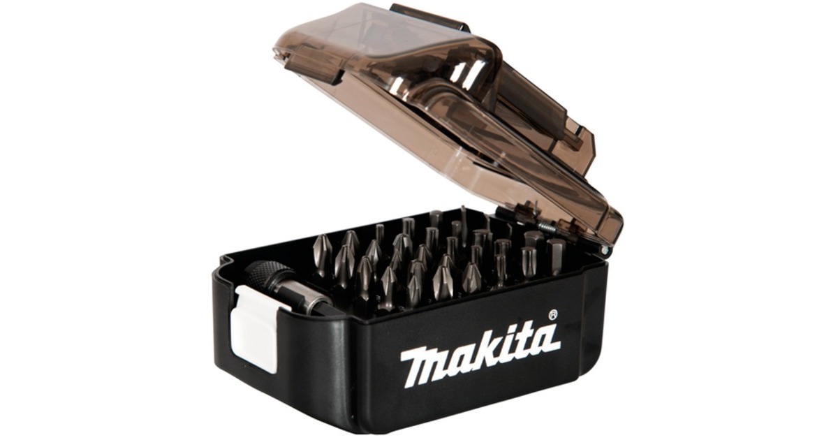 Makita Bit-Satz E-00016, 31-teilig(schwarz, 1/4")
