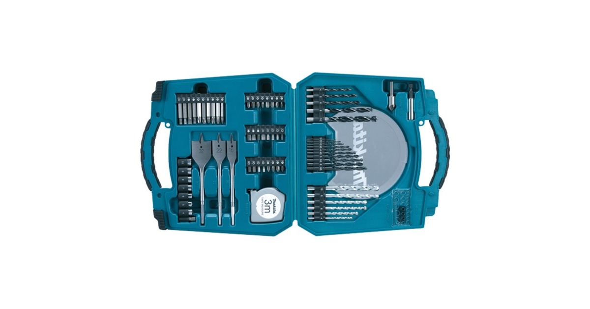 Makita Bohrer-Bit-Set D-47145, 71-teilig, Bohrer- & Bit-Satz