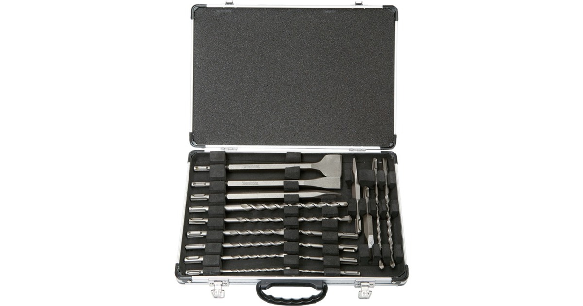 Makita Bohrer-Meißelset D-42444 SDS+, 17-teilig, Meißel- & Bohrer-Satz Makita Bohrer-Meißelset D-42444 SDS+, 17-teilig, Meißel- & Bohrer-Satz