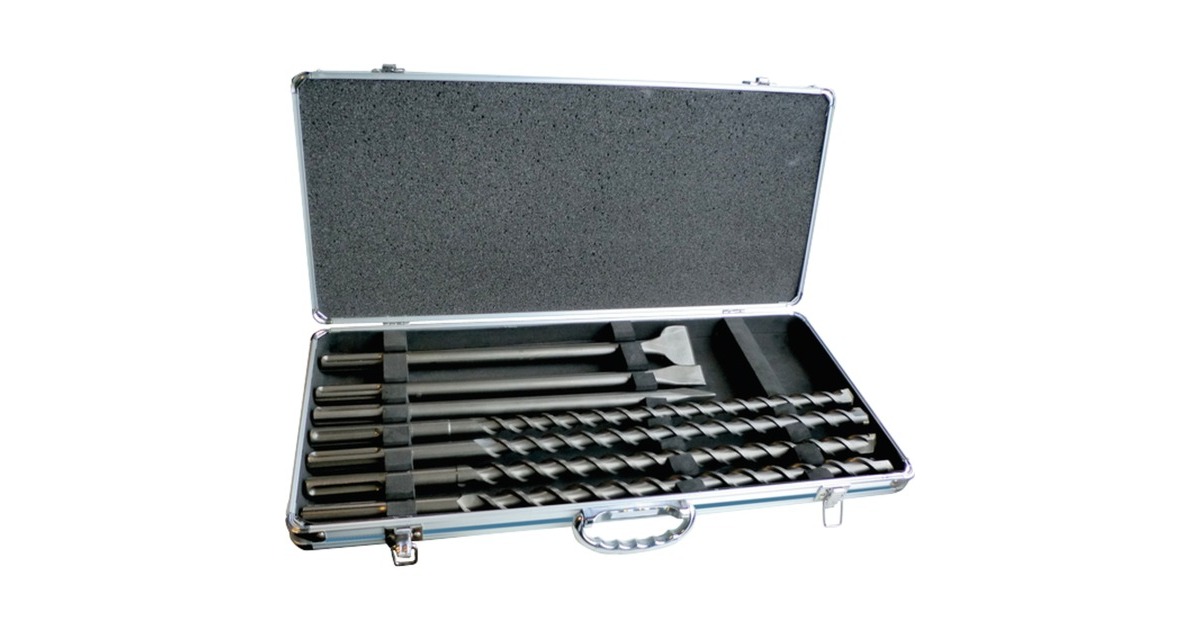 Makita Bohrer-Meißelset D-42494, SDS-MAX, 7-teilig, Meißel- & Bohrer-Satz Makita Bohrer-Meißelset D-42494, SDS-MAX, 7-teilig, Meißel- & Bohrer-Satz