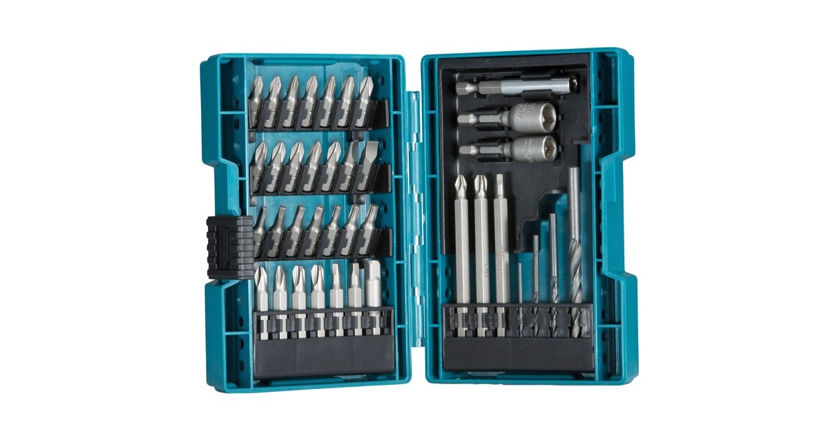 Makita Bohrer- & Bit-Satz B-54106, 38-teilig