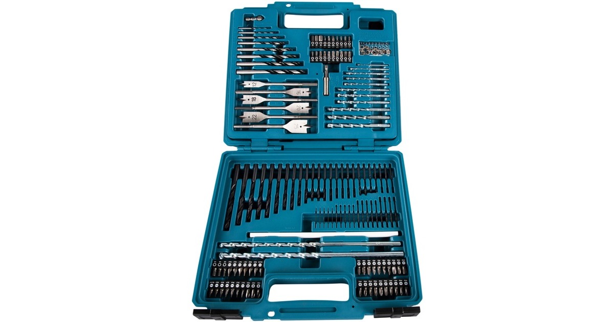 Makita Bohrer- & Bit-Satz E-06270, 212-teilig
