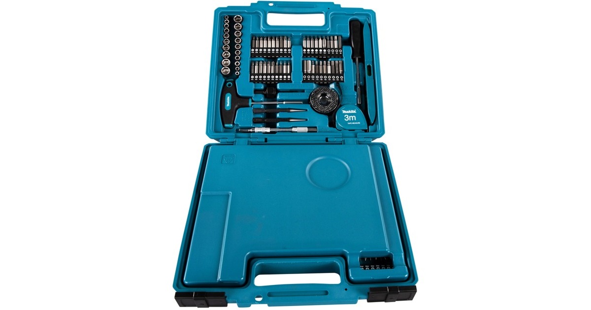 Makita Bohrer- & Bit-Satz E-06270, 212-teilig