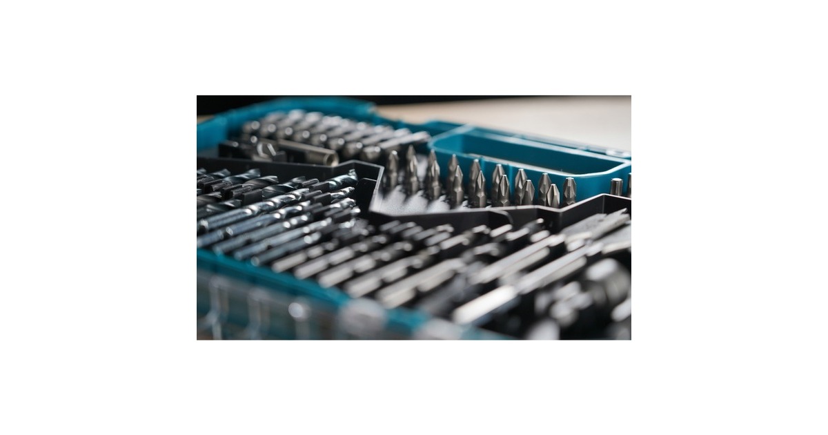 Makita Bohrer- & Bit-Satz E-16988, 75-teilig(Koffer mit transparentem Deckel)