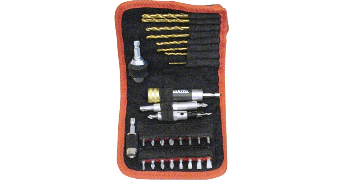 Makita Bohrer- & Bit-Satz, 29-teilig(mit Schnellschrauber)