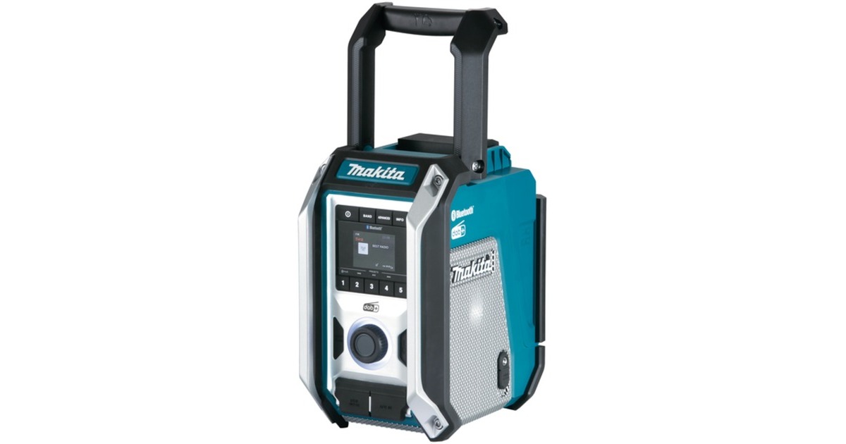 Makita DMR115, Baustellenradio(türkis, IP65, FM, DAB+)