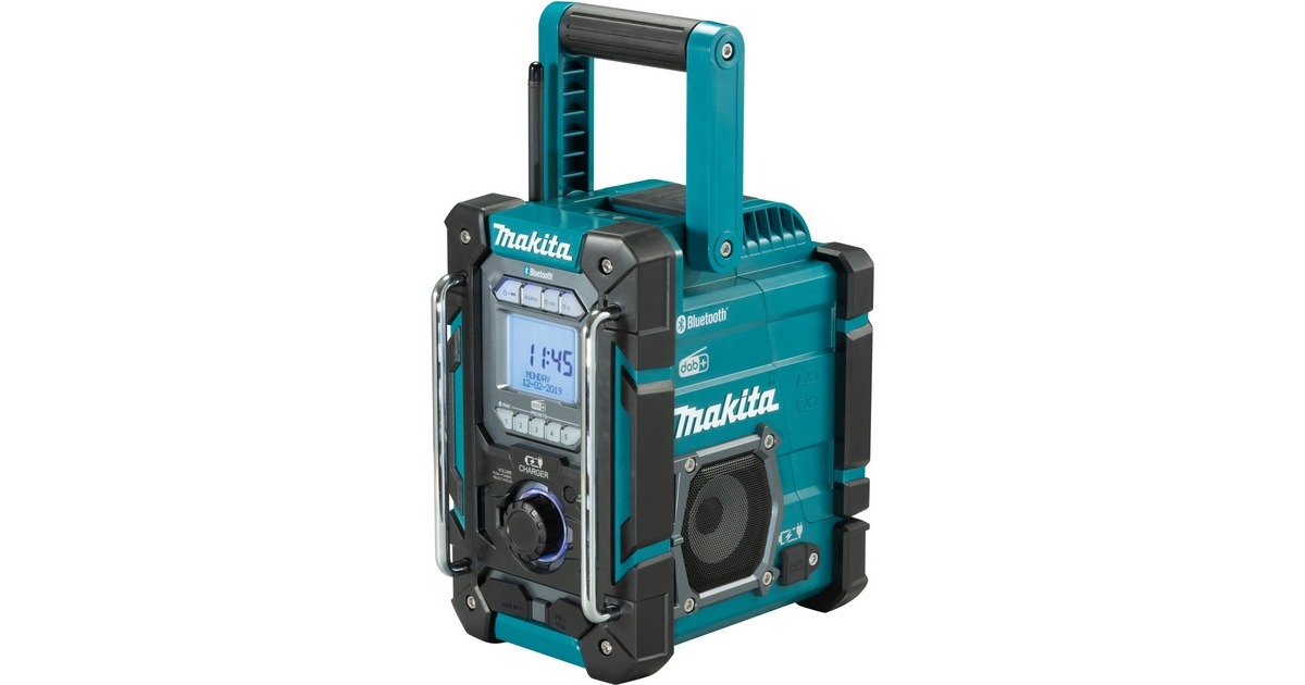 Makita DMR301, Baustellenradio(türkis/schwarz, DAB/DAB+, AM/FM, USB)