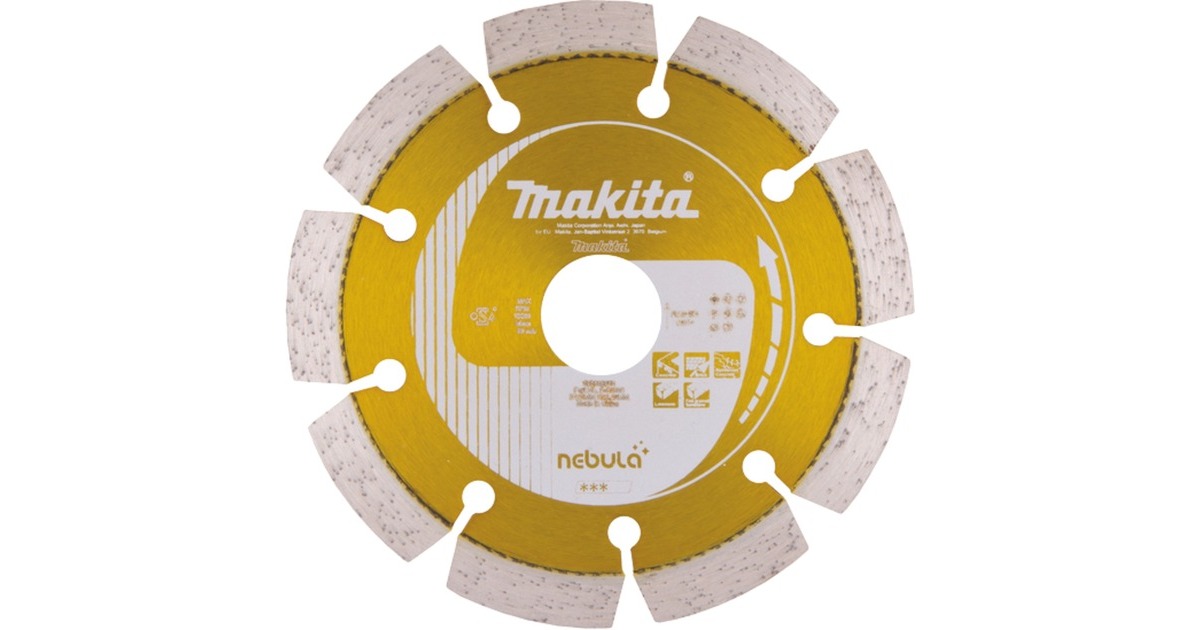 Makita Diamanttrennscheibe Nebula, Ø 125mm(Bohrung 22,23mm) Makita Diamanttrennscheibe Nebula, Ø 125mm(Bohrung 22,23mm)