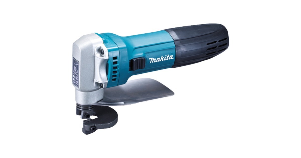 Makita Elektro-Blechschere JS1602J(blau/schwarz, MAKPAC Gr.1, 380 Watt)