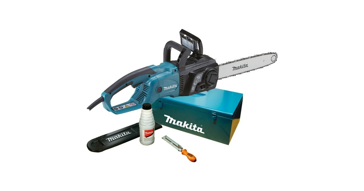 Makita Elektro-Kettensäge UC4051AK(blau/schwarz, 2000 Watt)