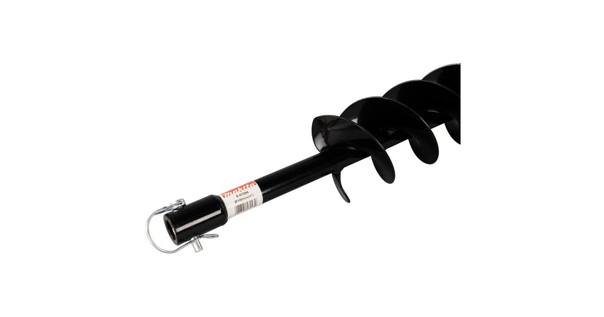 Makita Erdbohrer mit Stift, Ø 100mm, L 800mm(schwarz)