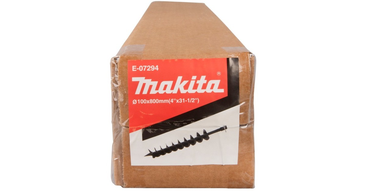 Makita Erdbohrer mit Stift, Ø 100mm, L 800mm(schwarz)