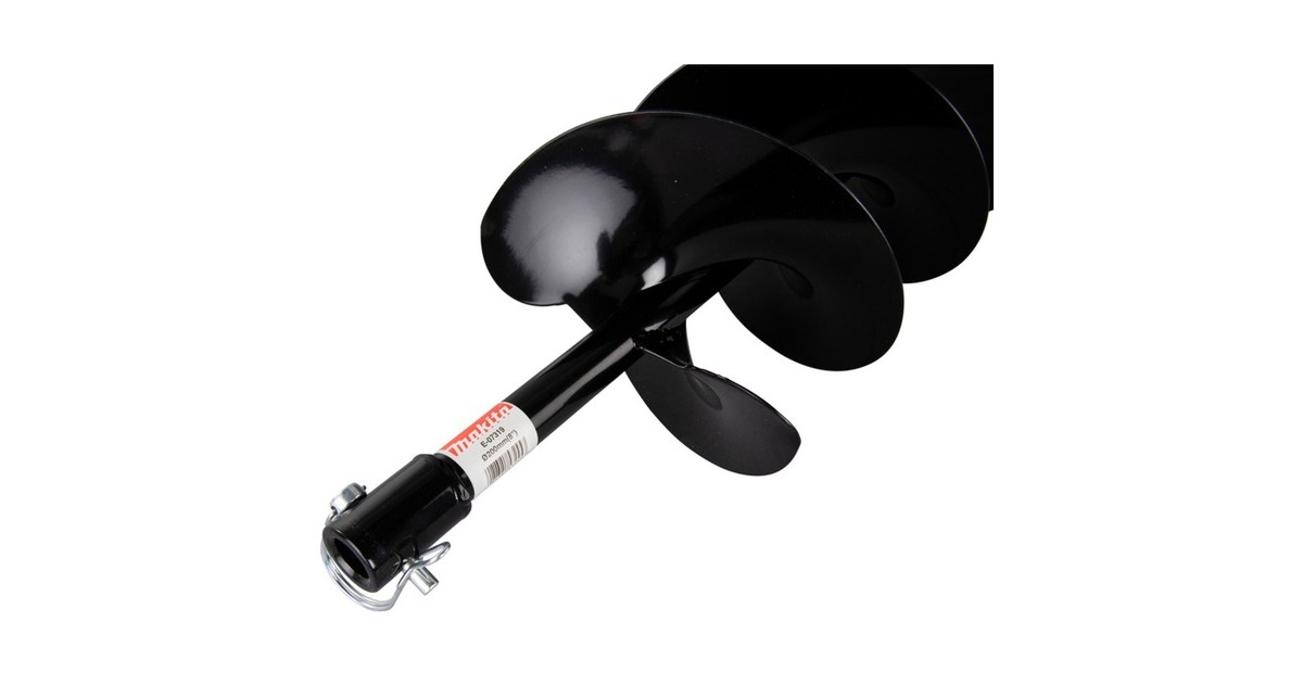 Makita Erdbohrer mit Stift, Ø 200mm, L 800mm(schwarz)