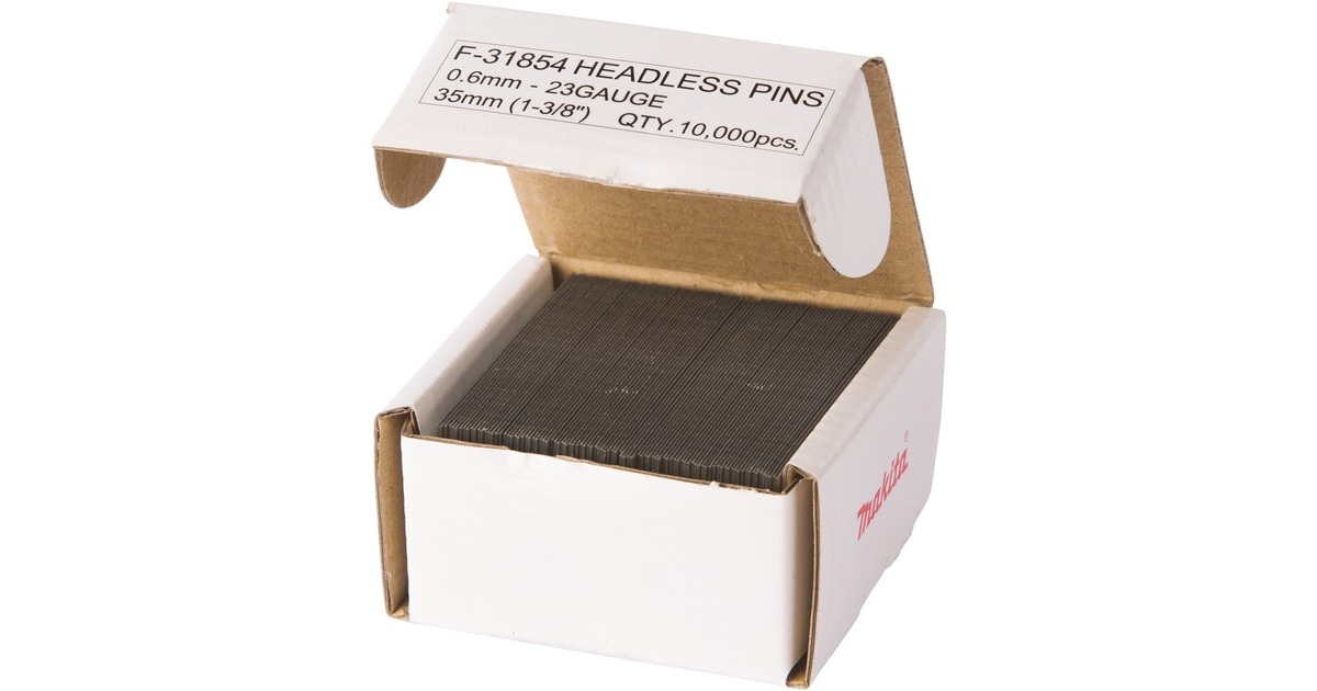 Makita F-31854 Stifte 0,6x35mm, Nagel(10.000 Stück) Makita F-31854 Stifte 0,6x35mm, Nagel(10.000 Stück)