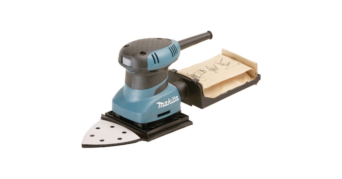 Makita Faust-Schwingschleifer BO4565J, 200 Watt(blau, MAKPAC) Makita Faust-Schwingschleifer BO4565J, 200 Watt(blau, MAKPAC)