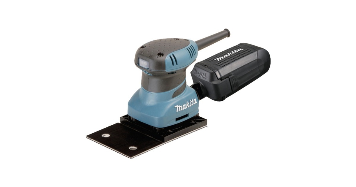 Makita Faust-Schwingschleifer BO4566J, 200 Watt(blau, MAKPAC) Makita Faust-Schwingschleifer BO4566J, 200 Watt(blau, MAKPAC)