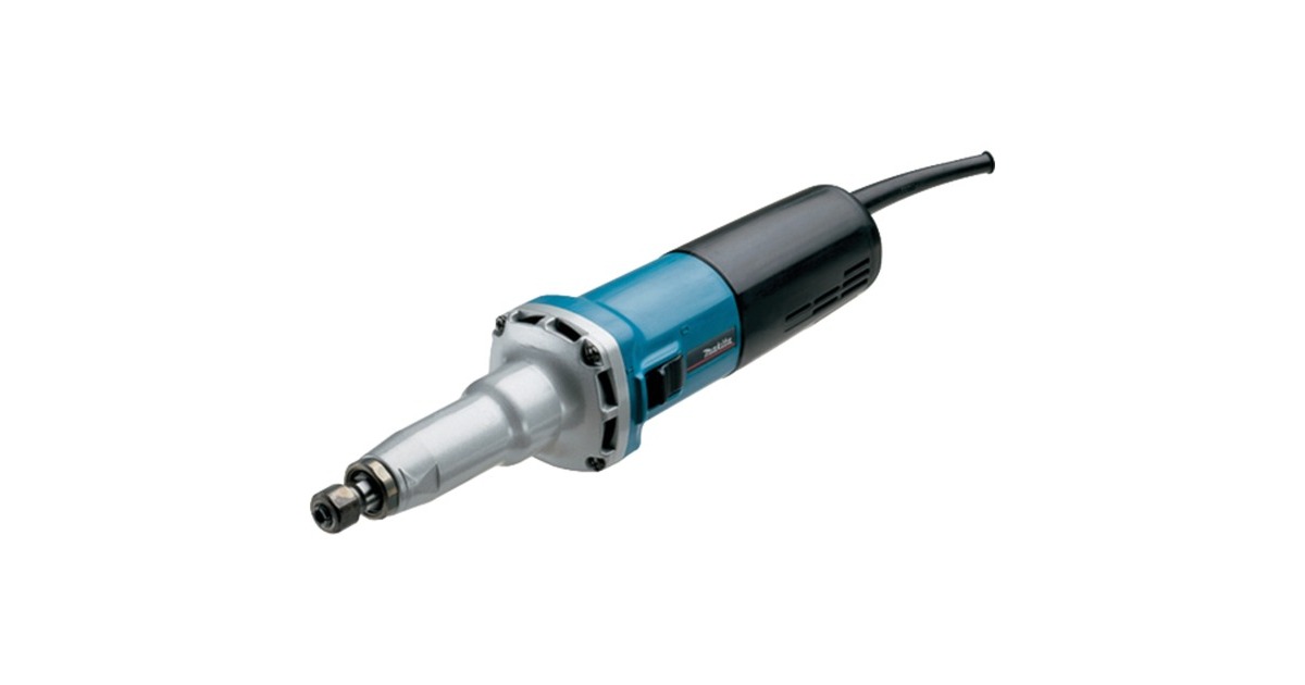 Makita Geradschleifer GD0800C(blau/schwarz, 750 Watt)