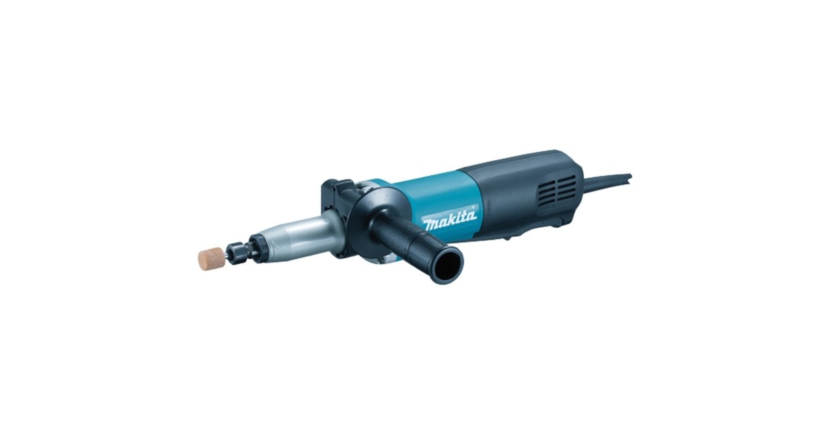 Makita Geradschleifer GD0801C(blau/schwarz, 750 Watt)