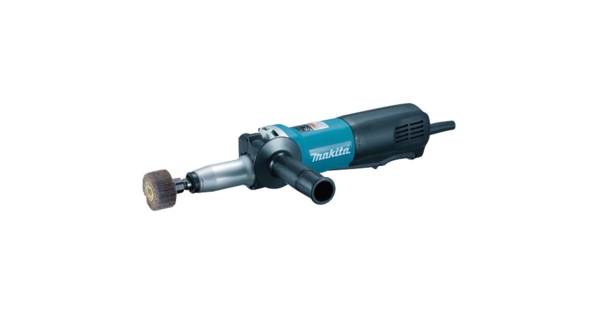 Makita Geradschleifer GD0811C(blau/schwarz, 750 Watt)