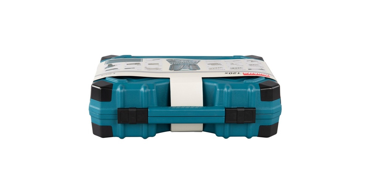 Makita Handwerkzeug-Set E-06616, 120-teilig(inkl. Umschalt-Knarre 3/8