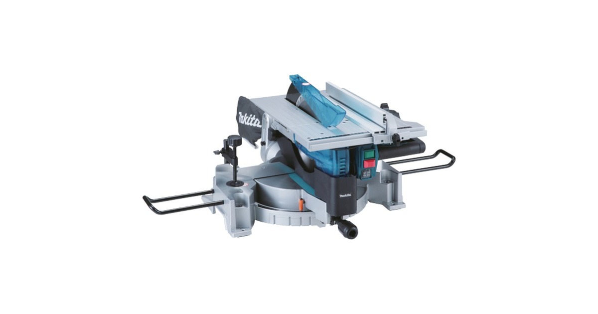 Makita Kapp-und Gehrungssäge LH1201FL(blau, 1.650 Watt)