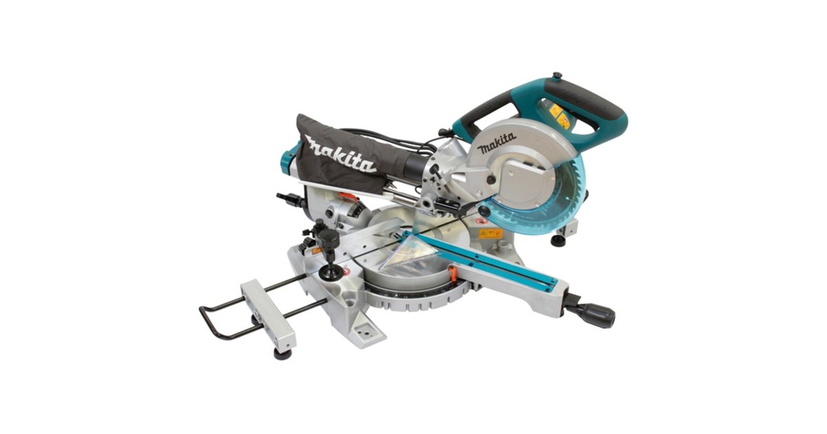Makita Kapp-und Gehrungssäge LS0815FLN(blau/silber, 1.400 Watt)