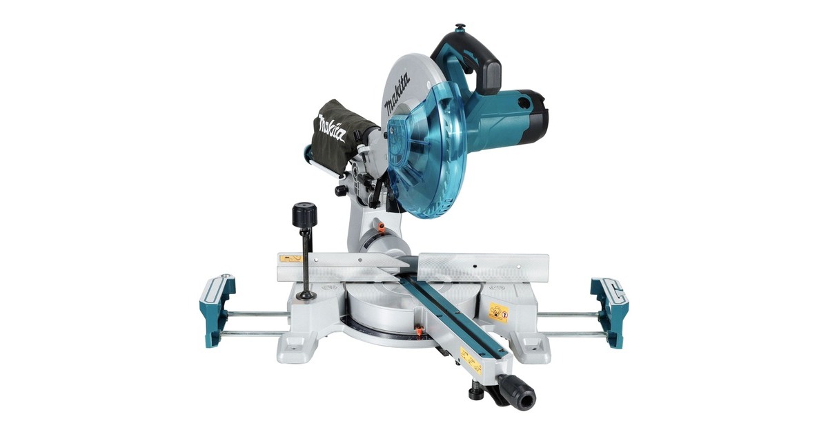 Makita Kapp-und Gehrungssäge LS1110F, 260mm(blau, 1.450 Watt)