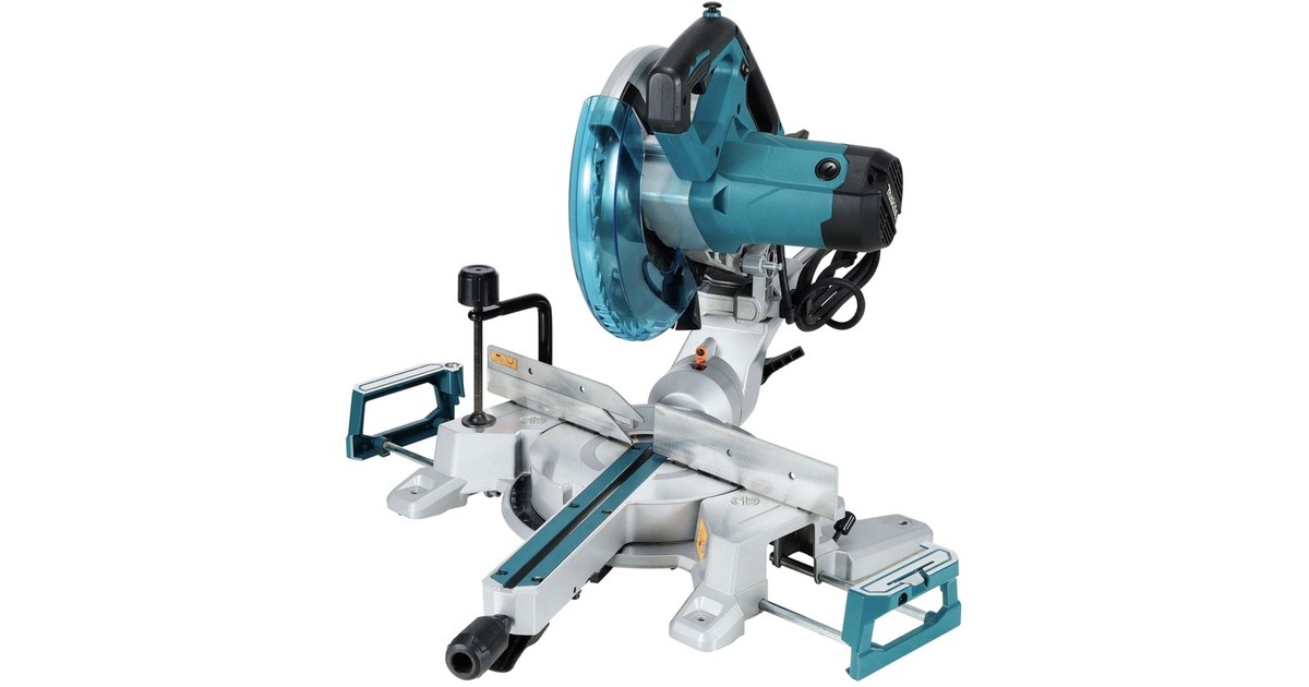 Makita Kapp-und Gehrungssäge LS1110F, 260mm(blau, 1.450 Watt)