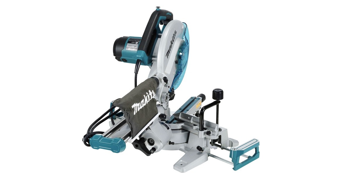 Makita Kapp-und Gehrungssäge LS1110F, 260mm(blau, 1.450 Watt)