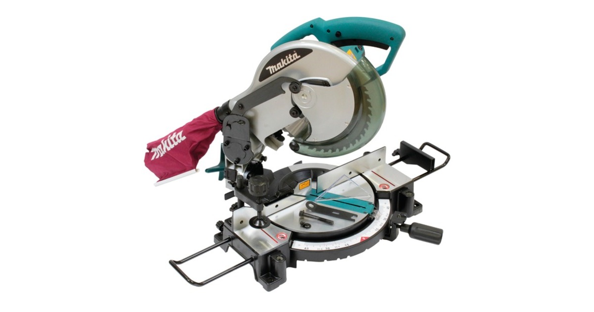 Makita Kapp-und Gehrungssäge MLS100N(blau/silber, 1.500 Watt)