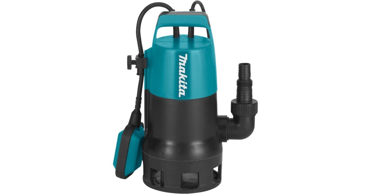 Makita Klar-/Schmutzwasser-Tauchpumpe PF0410, Tauch- / Druckpumpe(blau/schwarz, 400 Watt)