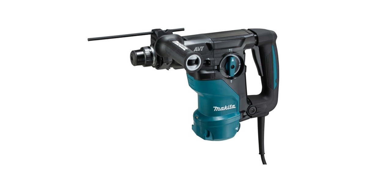 Makita Kombihammer HR3011FCJ, SDS plus, Bohrhammer(blau/schwarz, 1.050 Watt, MAKPAC Gr.4)
