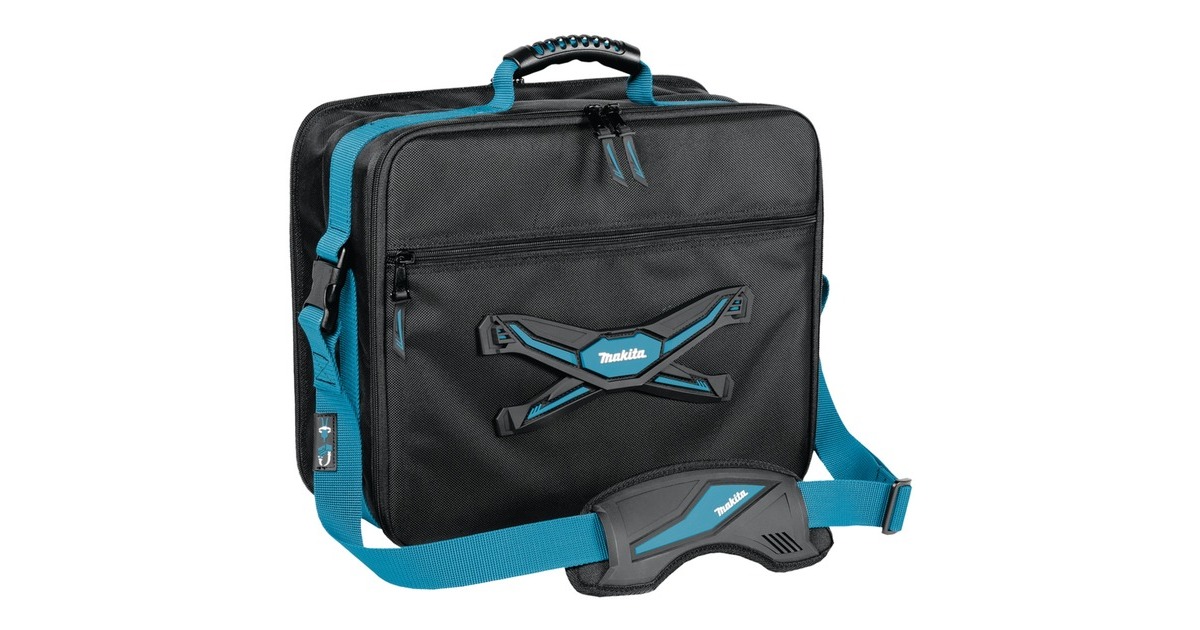 Makita Laptop-Tasche E-05505, Notebooktasche(schwarz/blau)