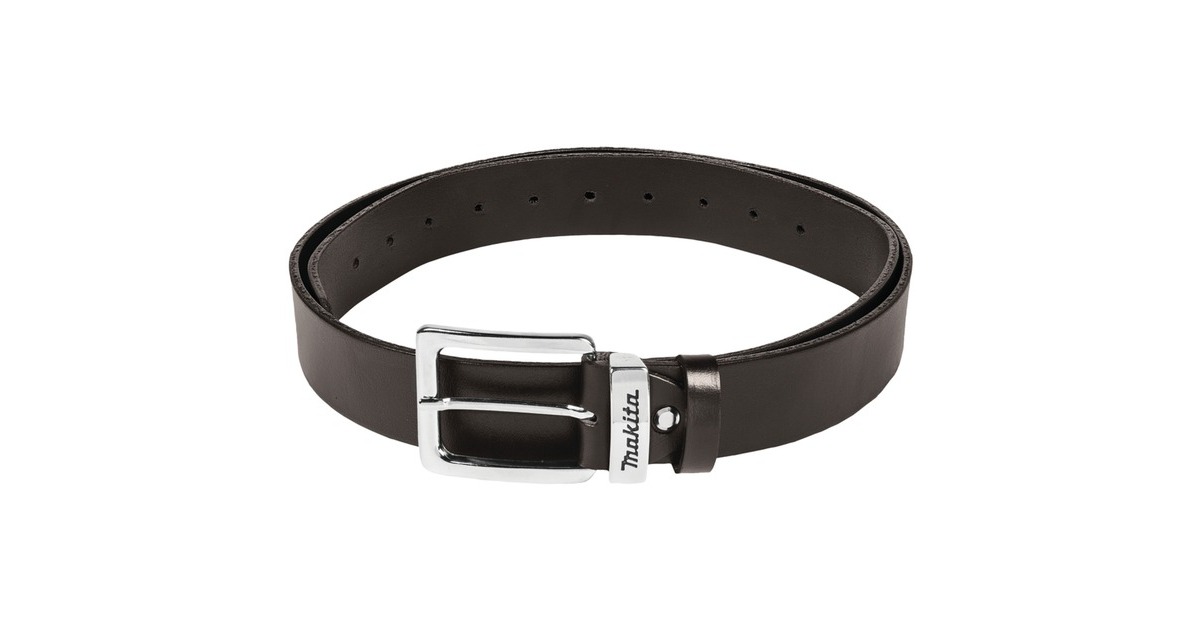 Makita Ledergürtel Braun Gr. M, Werkzeuggürtel(braun, E-05371)