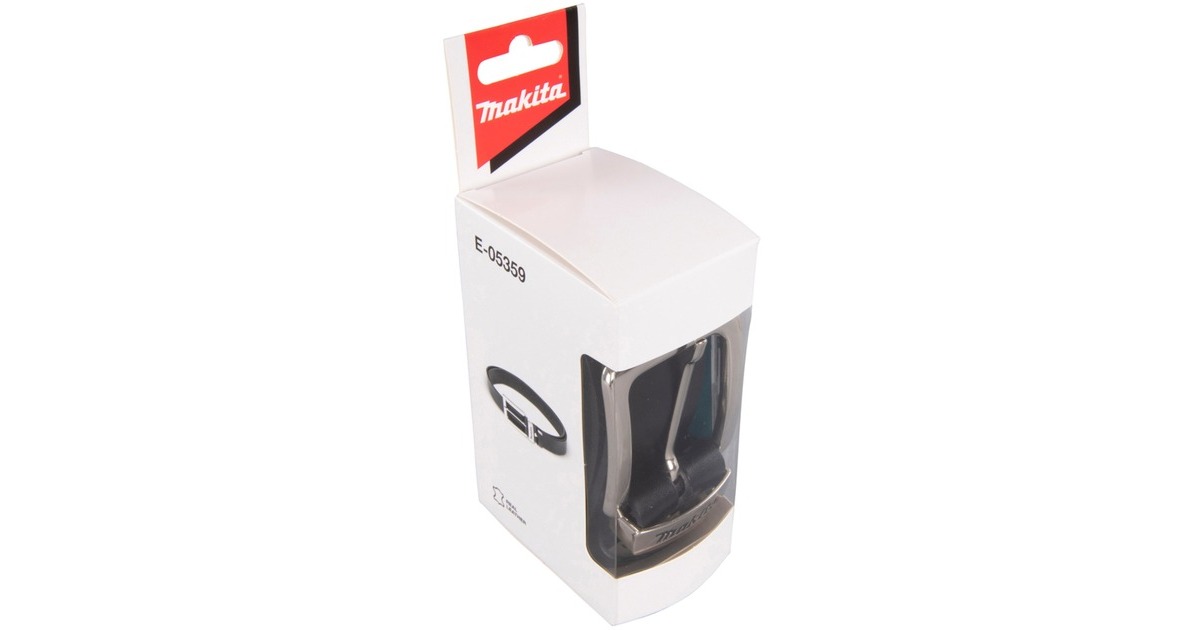 Makita Ledergürtel Schwarz Gr. M, Werkzeuggürtel(schwarz, E-05359)