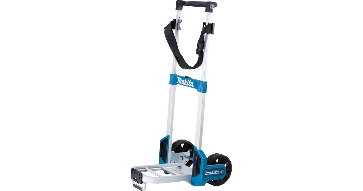 Makita MAKPAC Trolley TR00000001, Sackkarre(blau/schwarz, mit Sicherungsgurt)