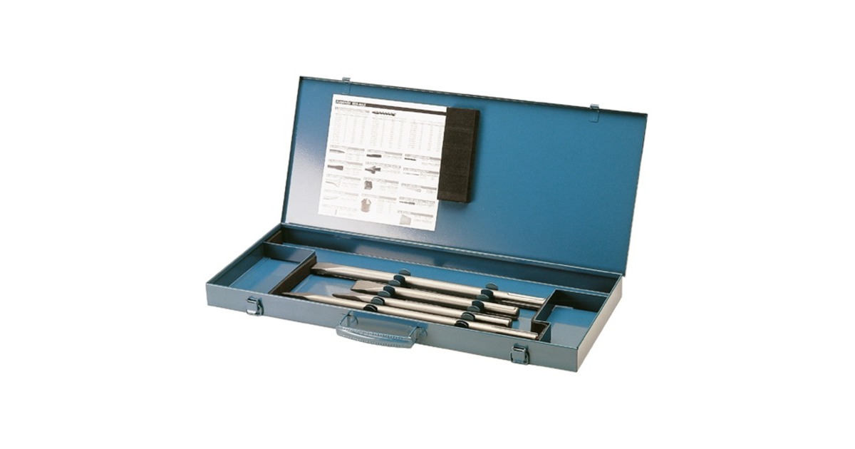 Makita Meißel-Satz P-18013, SDS-MAX(blau, 4-teilig)
