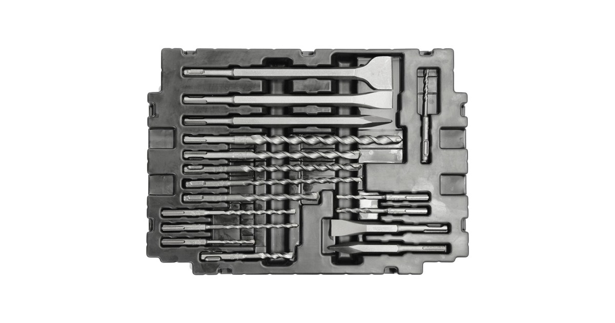 Makita Meißel- & Bohrer-Satz SDS-PLUS E-17790(im MAKPAC Gr.1)