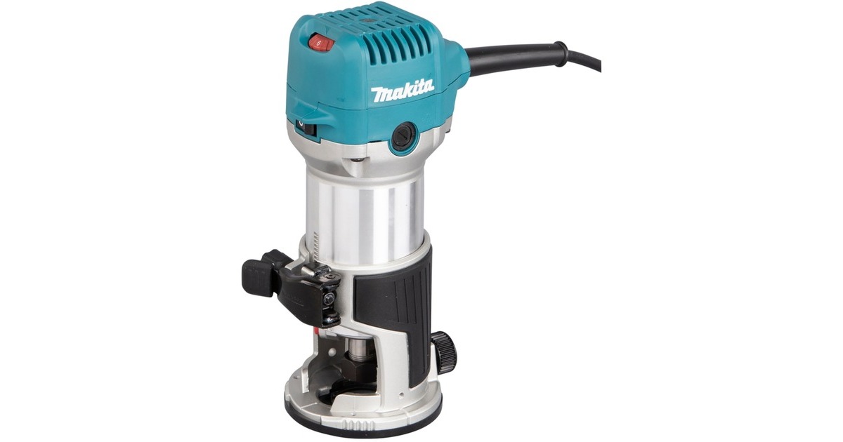 Makita Multifunktionsfräse RT0702CX2J, Fräsmaschine(blau, 710 Watt, im MAKPAC Gr.4) Makita Multifunktionsfräse RT0702CX2J, Fräsmaschine(blau, 710 Watt, im MAKPAC Gr.4)